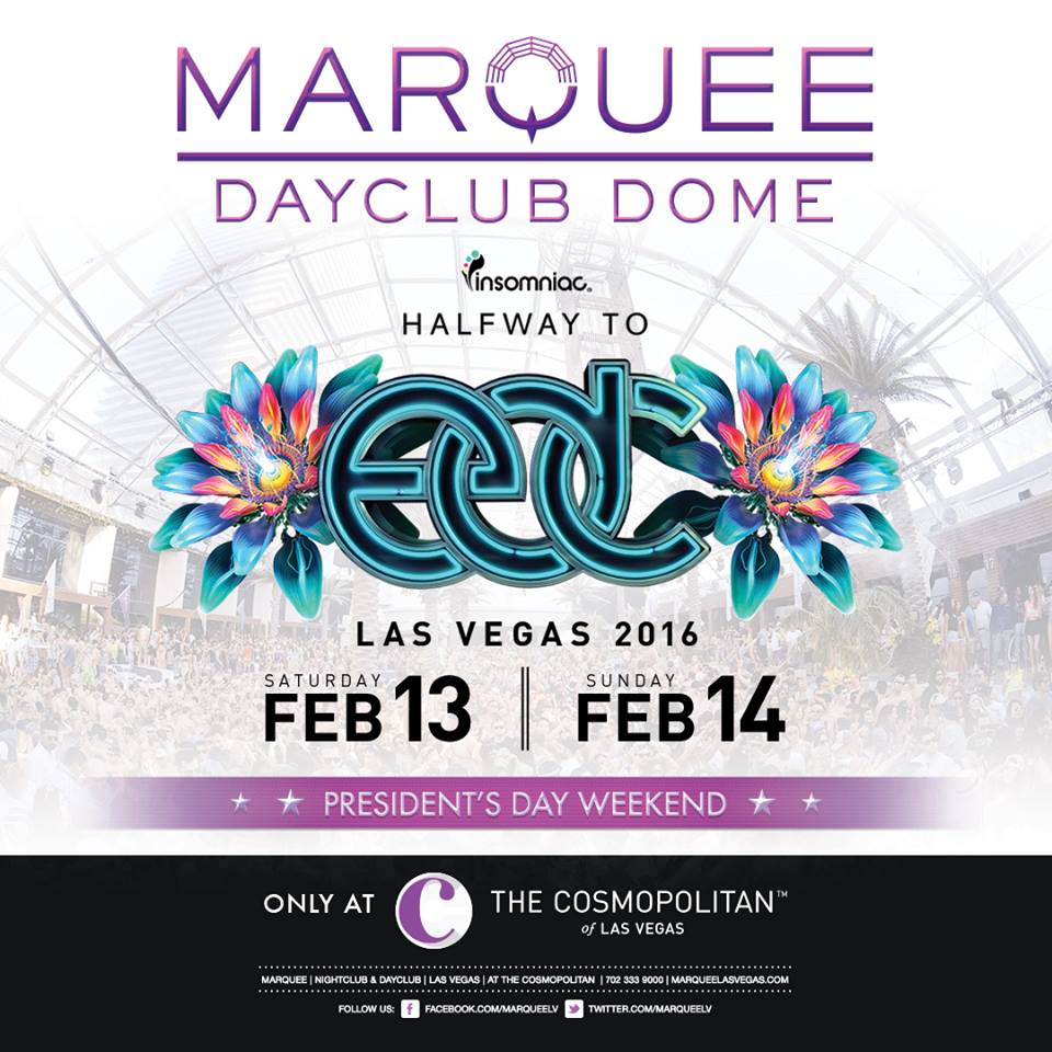 Half Way To Edc Las Vegas 16 Marquee Dayclub Dome