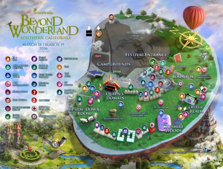 beyond wonderland 2021 map