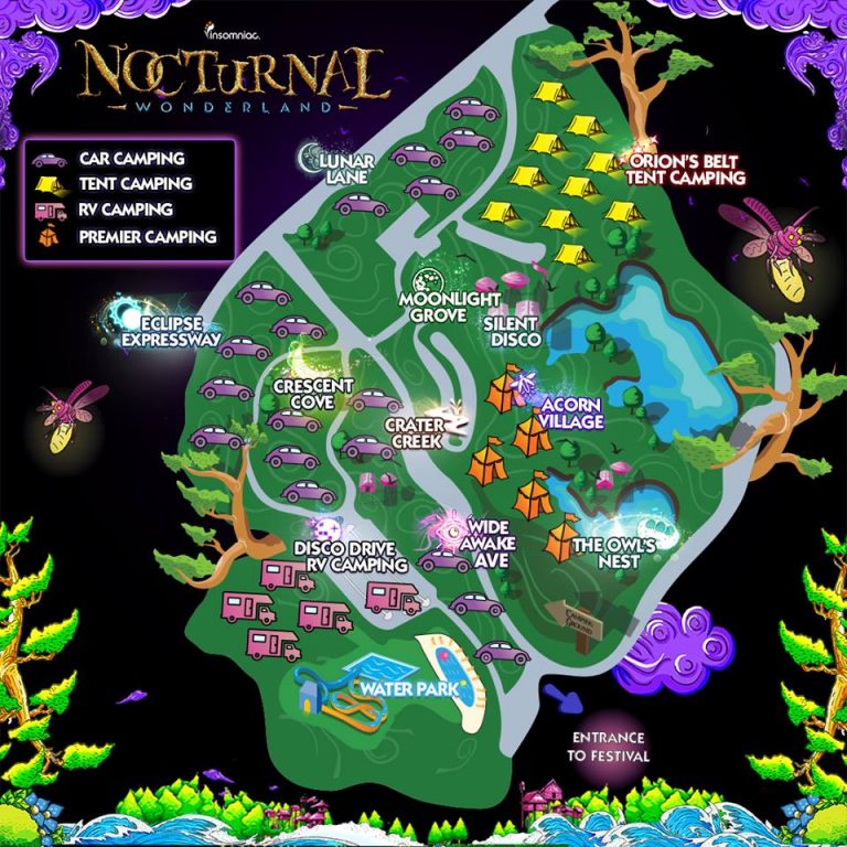 Going to Nocturnal Wonderland? You'll get to use the pool at Glen