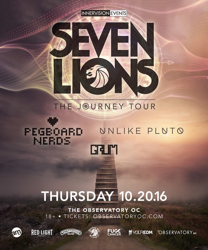 Seven Lions Headlines The Observatory OC Thur. Oct. 20th 2016