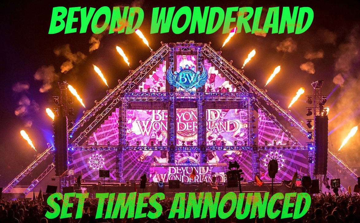 beyond wonderland 2021 lineup times