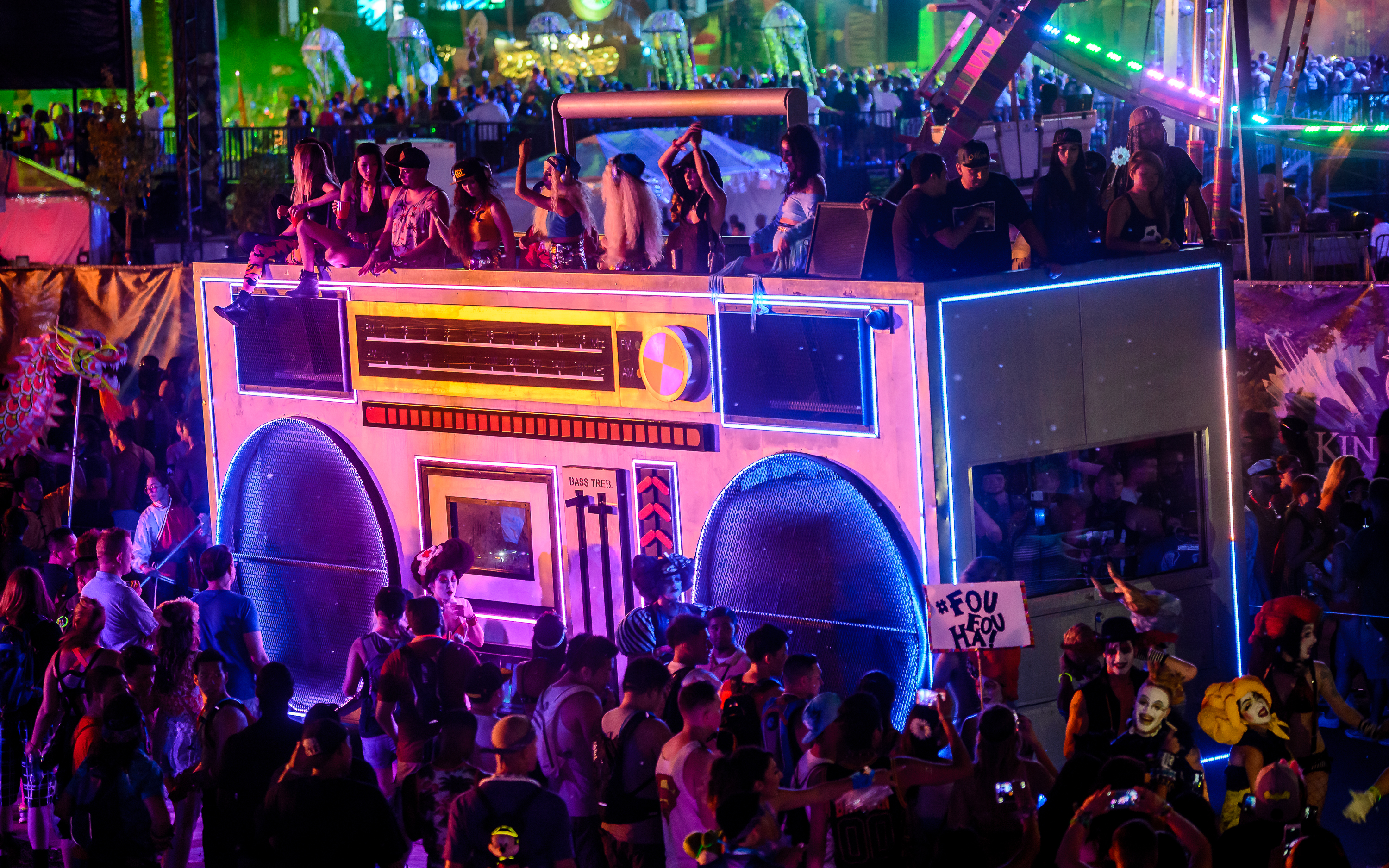 Pasquale Rotella Announces Massive EDC Vegas Art Car with 55-foot Dancefloor & 4 Flame ...