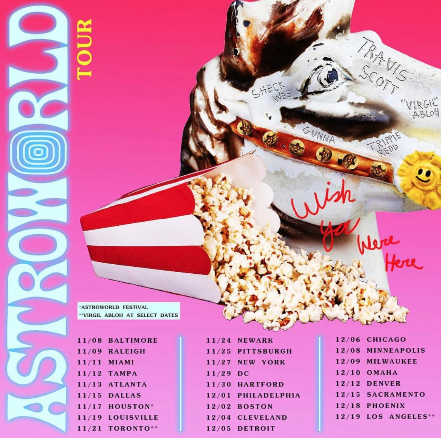 Tickets Travis Scott Astroworld Tour Dates Announced