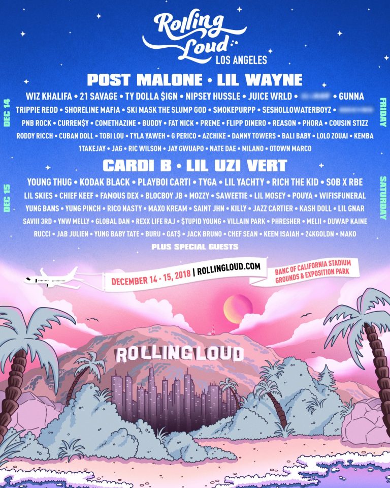 Tickets Rolling Loud Los Angeles 2018 Rolling Loud Lineup
