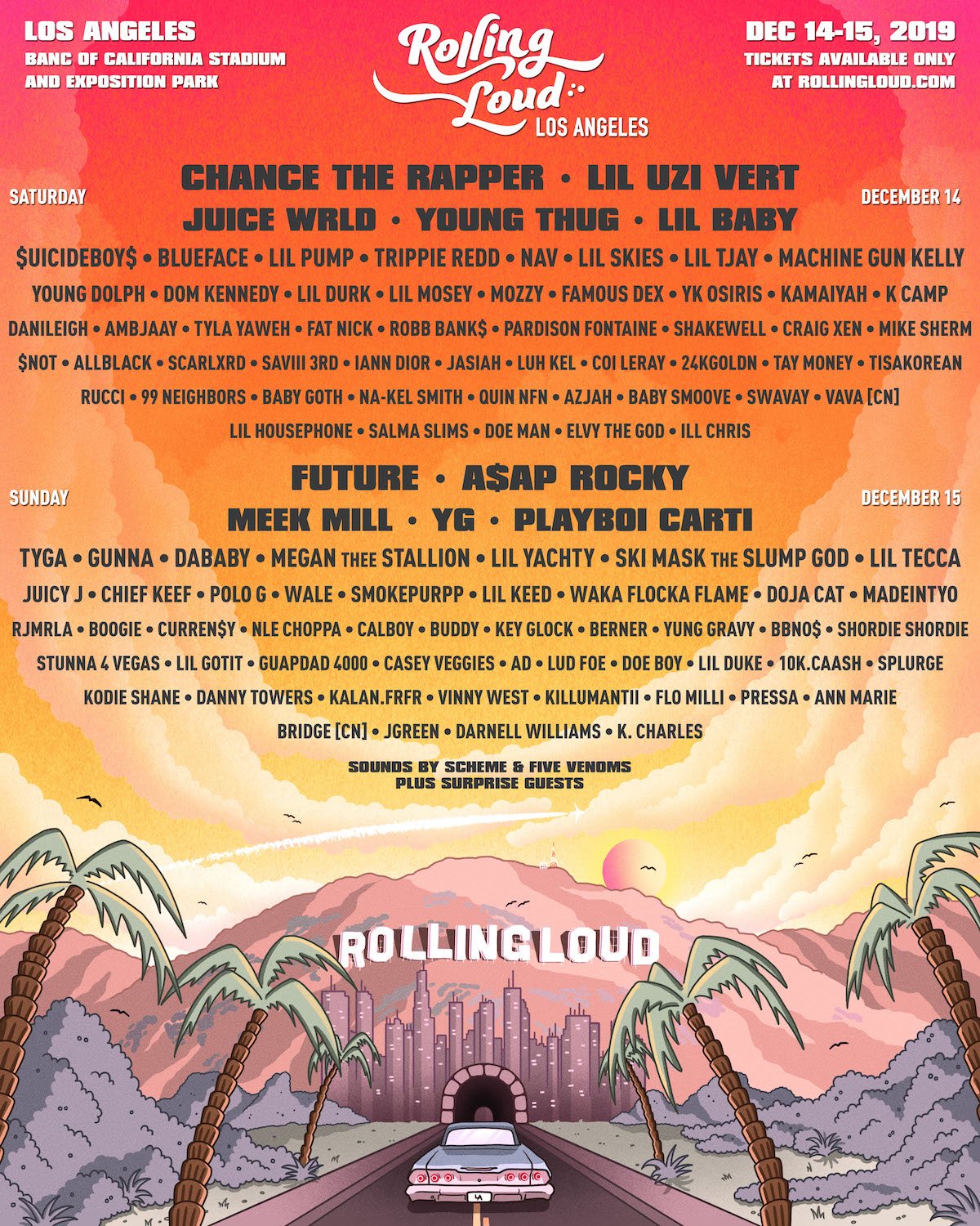 TICKETS Rolling Loud California 2021 Lineup Announced