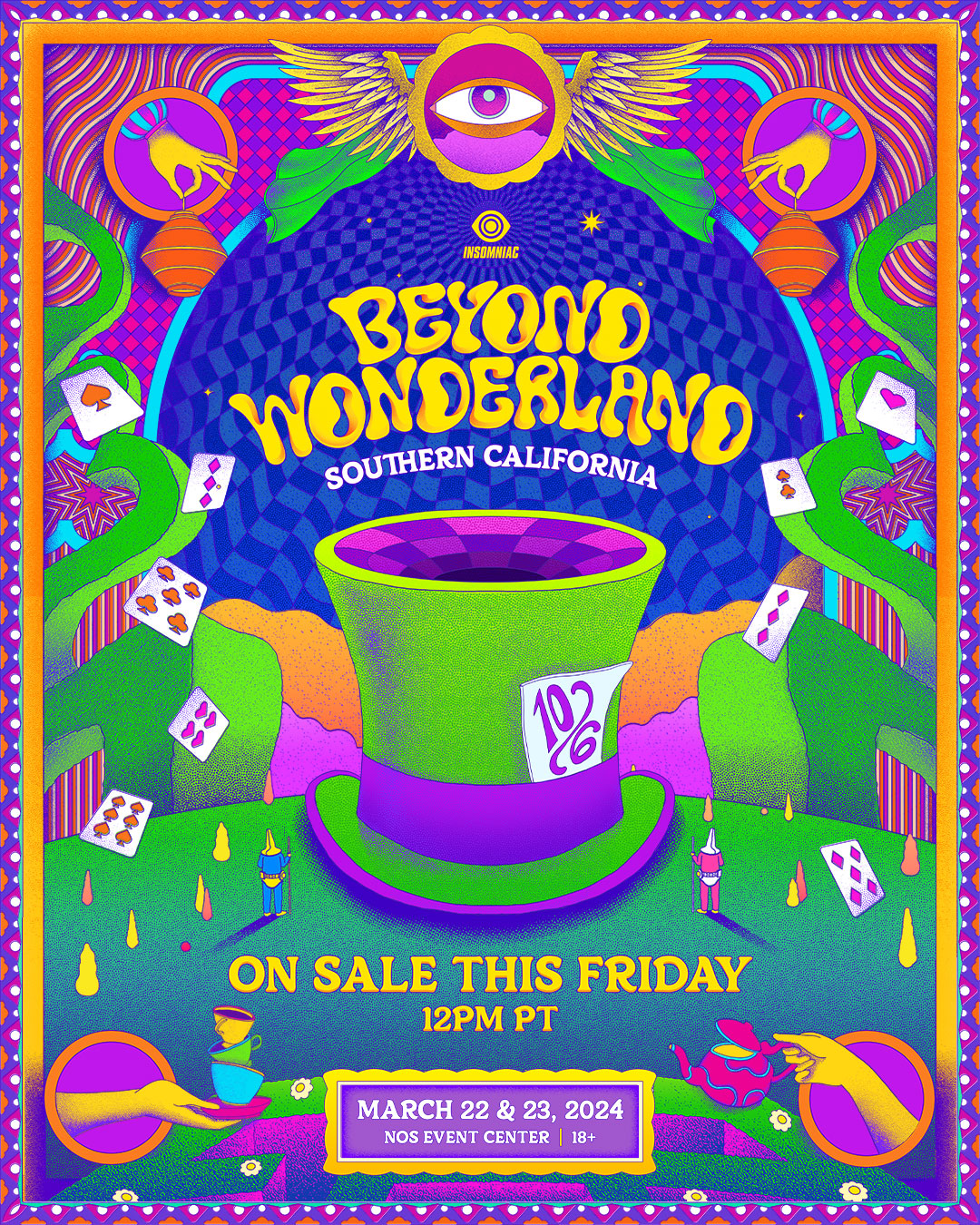 Beyond Wonderland 2024 Tickets will go on sale on Friday, March 31 at 12PM PT!