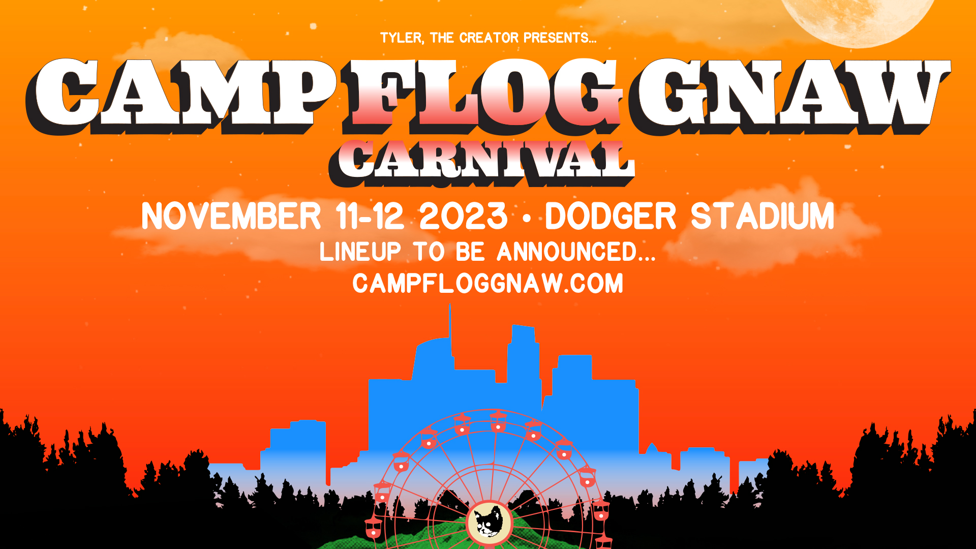 Tyler, the Creator Announces Camp Flog Gnaw Carnival 2023 at Dodger