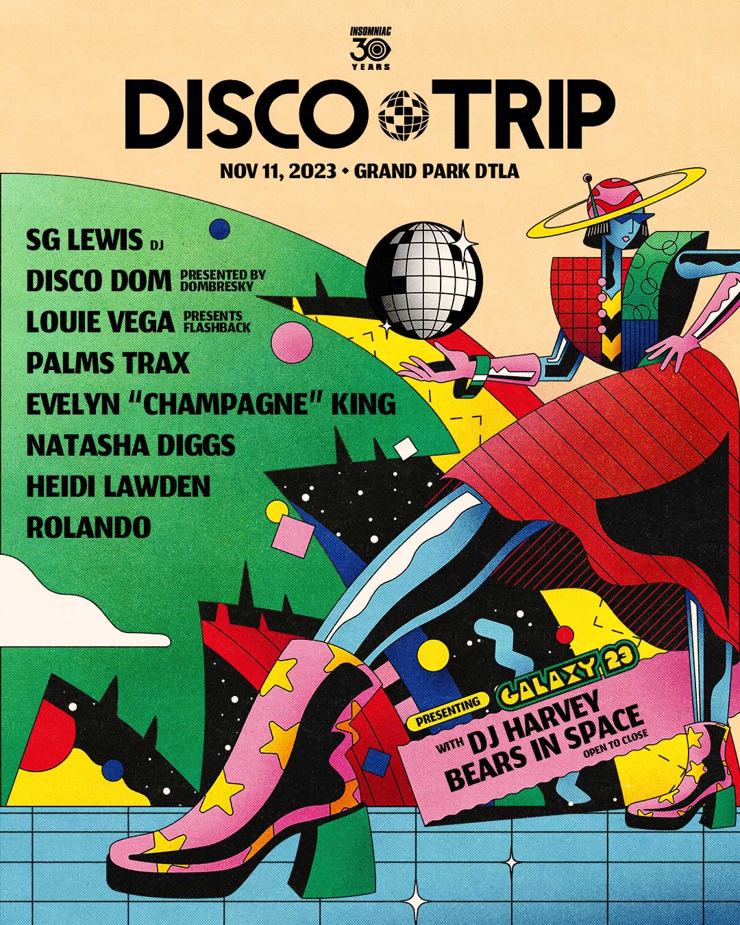 Tickets - Disco Trip 2023 Lineup Grand Park DTLA