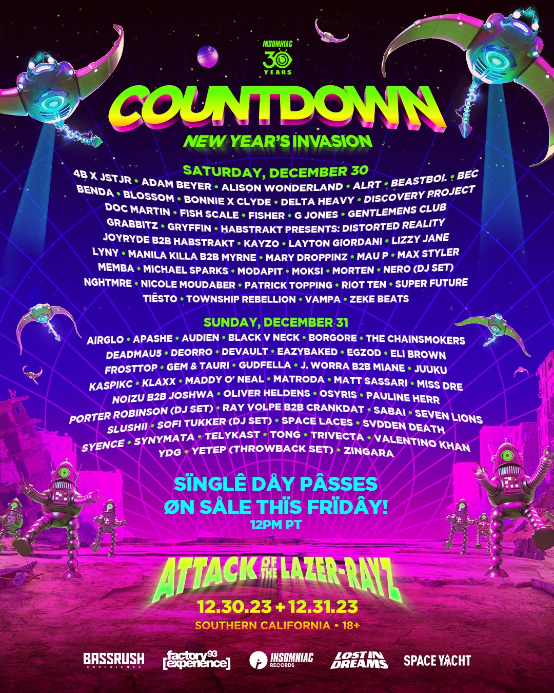 Single Day Tickets Countdown